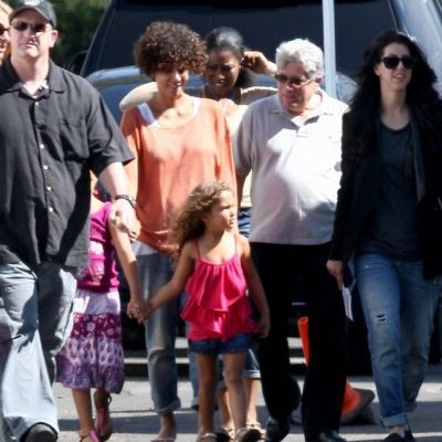 Halle Berry και Nahla μαζί στα πλατό του "Hive"