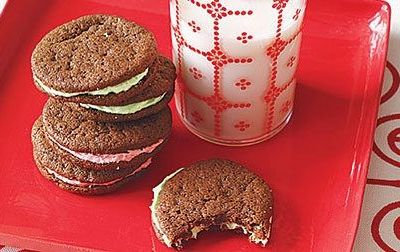 Cookies με σοκολάτα και μέντα
