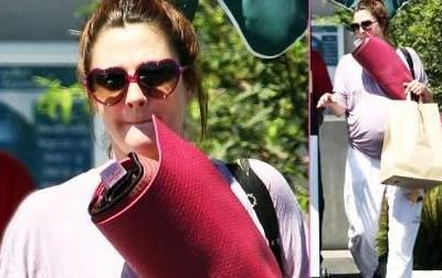 Drew Barrymore: Κάνει yoga για να διατηρήσει τη φόρμα της στην εγκυμοσύνη