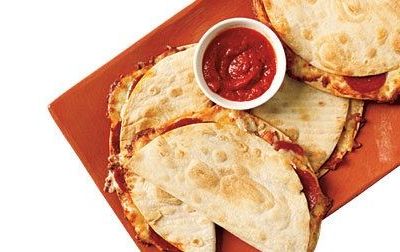 Φτιάξτε pizzadillias!