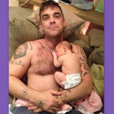 Robbie Williams: Έγινε μπαμπάς και ήδη έχει κάνει όνειρα για την κόρη του