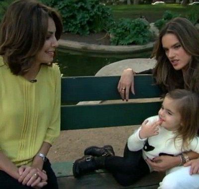 Alessandra Ambrosio – Anja: Μαμά και κόρη σε συνέντευξη στην τηλεόραση(βίντεο)
