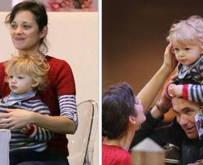 Marion Cotillard: Ασορτί με τον γιο της, επευφημεί τον σύζυγό της!
