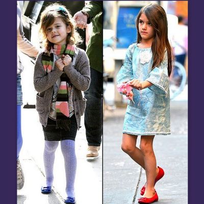 H Suri Cruise και η Honor Warren με τις ίδιες μπαλαρίνες