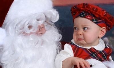 Όταν τα παιδιά τρομάζουν βλέποντας τον… Άγιο Βασίλη, οι καλύτερες φωτογραφίες!