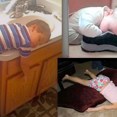 Τα πήρε ο ύπνος κι έγειραν... όπου βρήκαν!