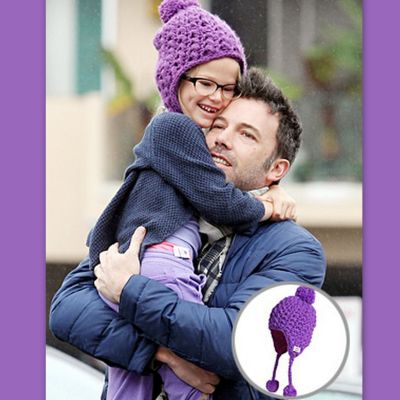 Η Violet Affleck φοράει το ομορφότερο σκουφάκι