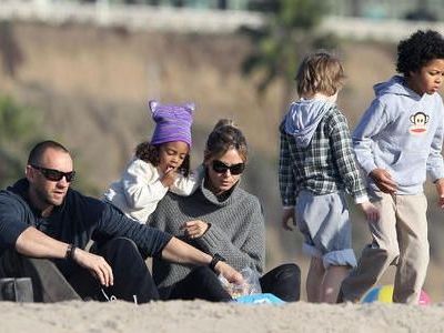Heidi Klum: Όμορφες στιγμές με τα παιδιά της στην παραλία