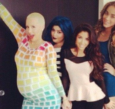 Amber Rose: Ένα… γαλάζιο πάρτι για τη γέννηση του μωρού της!