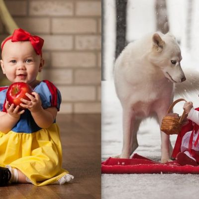 Μια φωτογράφηση βγαλμένη μέσα από τα παραμύθια!