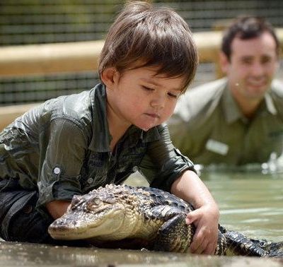 Ο 3χρονος που δαμάζει αλιγάτορες και βόες!