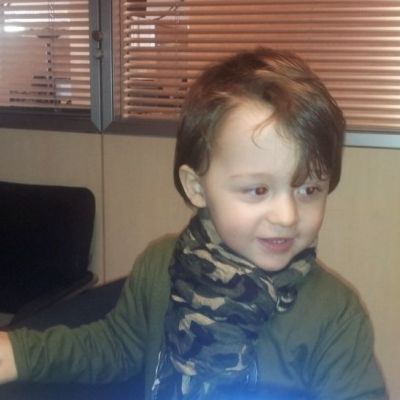 Στο γραφείο της μαμάς!