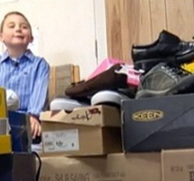 Για τα γενέθλιά του ζήτησε παπούτσια για όλο τον κόσμο!