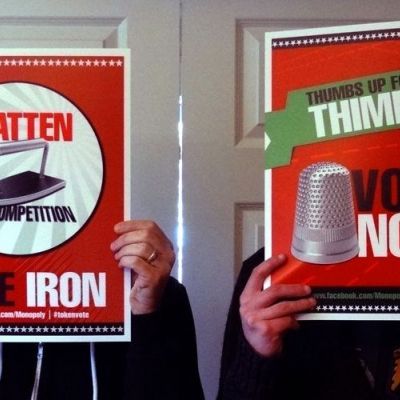 Ψηφίστε ποιο πιόνι της Monopoly θέλετε να φύγει!