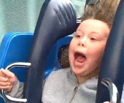 Πρώτη φορά σε Roller Coaster!