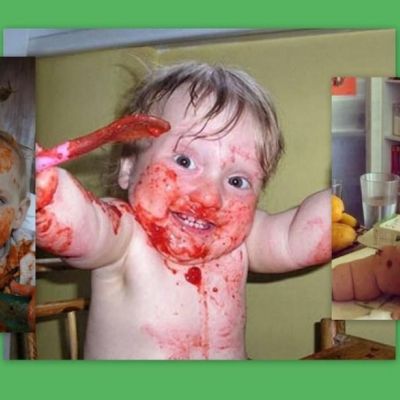 Μαμά κοίτα! Έγινα χάλια!