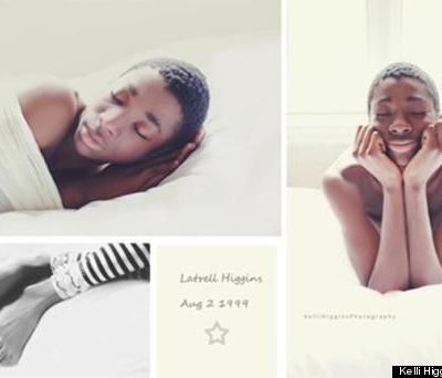 Φωτογράφησε τον 13χρονο θετό γιο της ως νεογέννητο!