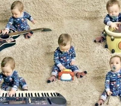 Δείτε το μωρό...ορχήστρα!