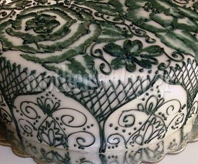 My cakes - My Hobby: Πώς να φτιάξετε μόνη σας μία τούρτα σκέτο «κέντημα»!