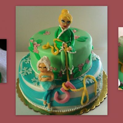 My cakes - My hobby! Φτιάχνουμε τη δική μας ζαχαρένια Τίνκερμπελ!