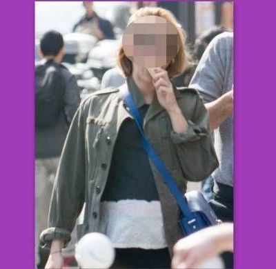 Με εμφανή τα σημάδια της εγκυμοσύνης «τσακίζει» το παγωτό