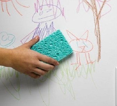 Δε θα πιστεύετε τι μπορείτε να χρησιμοποιήσετε για να φύγουν οι βρωμιές από τους τοίχους!