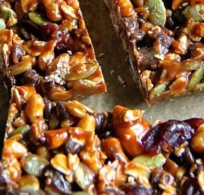 Μπάρες δημητριακών χωρίς ζάχαρη