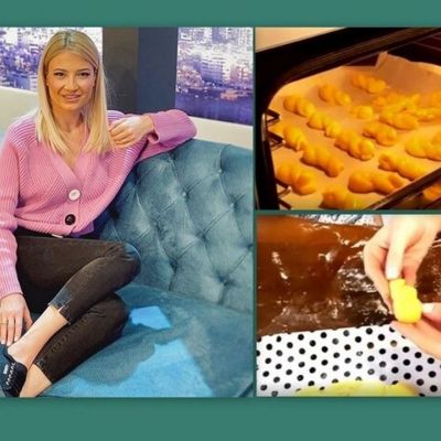 Φαίη Σκορδά: Έφτιαξε πασχαλινά κουλουράκια με τους γιους της - Δες τη συνταγή! (Pics-Vid)