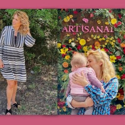 Τζένη Μπότση: Η πρώτη φώτο της κόρης της με μαγιό στην παραλία