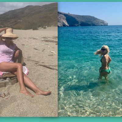 Ελένη Μενεγάκη: Δες όλες τις φώτο με μπικίνι και χωρίς ρετούς από τα Άχλα