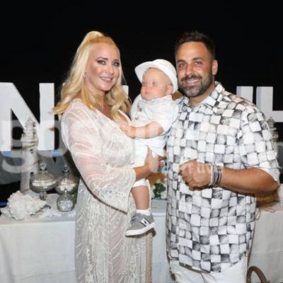 Γιαννιάς-Παντελιδάκη: Το φωτογραφικό άλμπουμ της βάφτισης του γιου τους