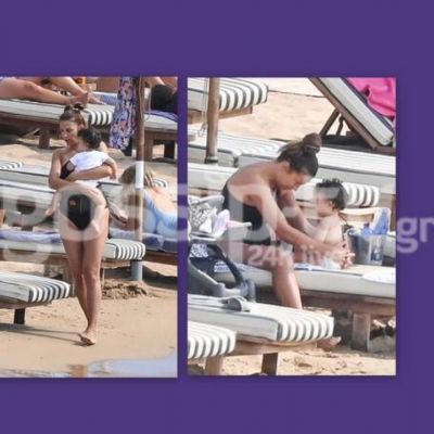 Χατζίδου: Στην παραλία με την κόρη της - Δες τις αρετουσάριστες φωτό με μαγιό