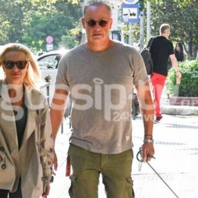 Μπεκατώρου - Αλεβιζόπουλος: H βόλτα στο Κολωνάκι και το look στα ίδια χρώματα