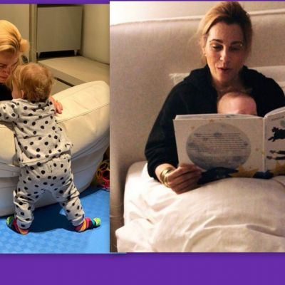 Τζένη Μπότση: Στόλισε το χριστουγεννιάτικο δέντρο με την Αλίκη της – Μοναδικές φώτο