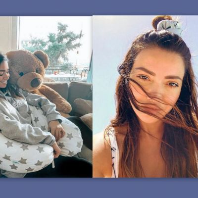 Όλγα Φαρμάκη: Ποζάρει με τη φουσκωμένη κοιλίτσα της δίπλα στο χριστουγεννιάτικο δέντρο