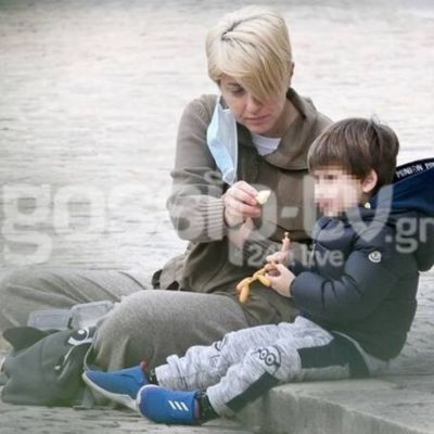 Σία Κοσιώνη: Βόλτα με φόρμες και τον γιο της, Δήμο Μπακογιάννη! (Pics)