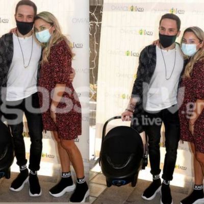 Μιλλούση - Πετρούνιας: Εξιτήριο από το μαιευτήριο με την κόρη τους