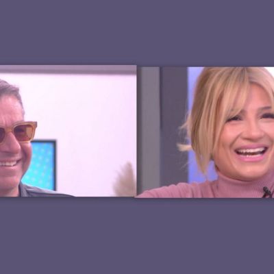 Ο Γιώργος Λιάγκας στο Πρωινό – Άφωνη η Σκορδά μόλις τον είδε στο πλατό