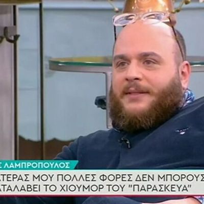 Φάνης Λαμπρόπουλος: Η δήλωση για την ενάμιση έτους κορούλα του που δεν περιμέναμε