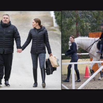 Ρέμος – Μπόσνιακ: Απίθανες φωτογραφίες! Για ιππασία με την κόρη τους, Ελένη