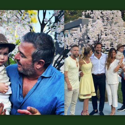 Βαρδής - Σκαφίδα: Η βάφτιση του γιου τους με νονούς τον Ρέμο και την Μπόσνιακ (Photos & Videos)