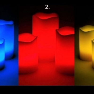 Μπλε, κόκκινο ή κίτρινο; Επίλεξε 1 από τα 3 κεριά και μάθε το μήνυμα που κρύβει!