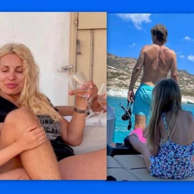 Ελένη Μενεγάκη: Οι νέες απίθανες φώτο με την Μαρίνα και τον Μάκη της στα Άχλα!