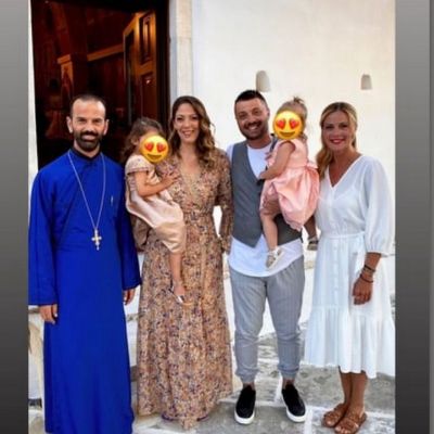 Ζέτα Μακρυπούλια: Νέες φώτο από τη λαμπερή βάφτιση της ανιψιάς της