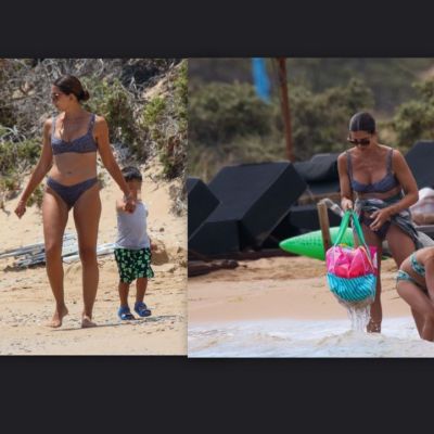 Σταματίνα Τσιμτσιλή: Μια μαμά δεκάδων ταχυτήτων! Έτσι περνά στην παραλία με τα τρία της παιδιά