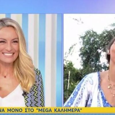 Φανή Χαλκιά: Όλα όσα αποκάλυψε on air για τη βάφτιση του δεύτερου γιου της στην Μελέτη!