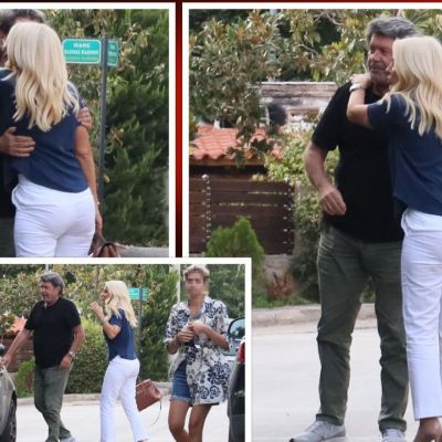 Έτσι είναι οι σχέσεις Μενεγάκη-Λάτσιου σήμερα! Οι αγκαλιές και τα φιλιά στη μέση του δρόμου!