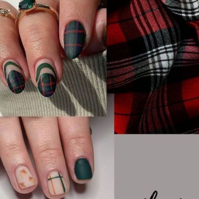#TartanNails aka νύχια με καρό μοτίβο – ό, τι πρέπει για τον χειμώνα