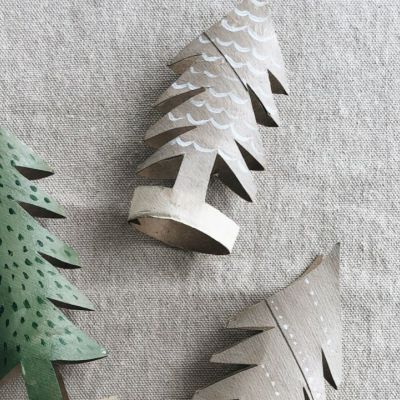 Ο πιο εύκολος και fun τρόπος για να δημιουργήσεις χάρτινα χριστουγεννιάτικα δεντράκια