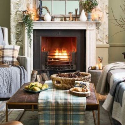 5 εύκολοι τρόποι για να μεταμορφώσεις το σαλόνι σου σ΄ έναν ζεστό χειμερινό παράδεισο